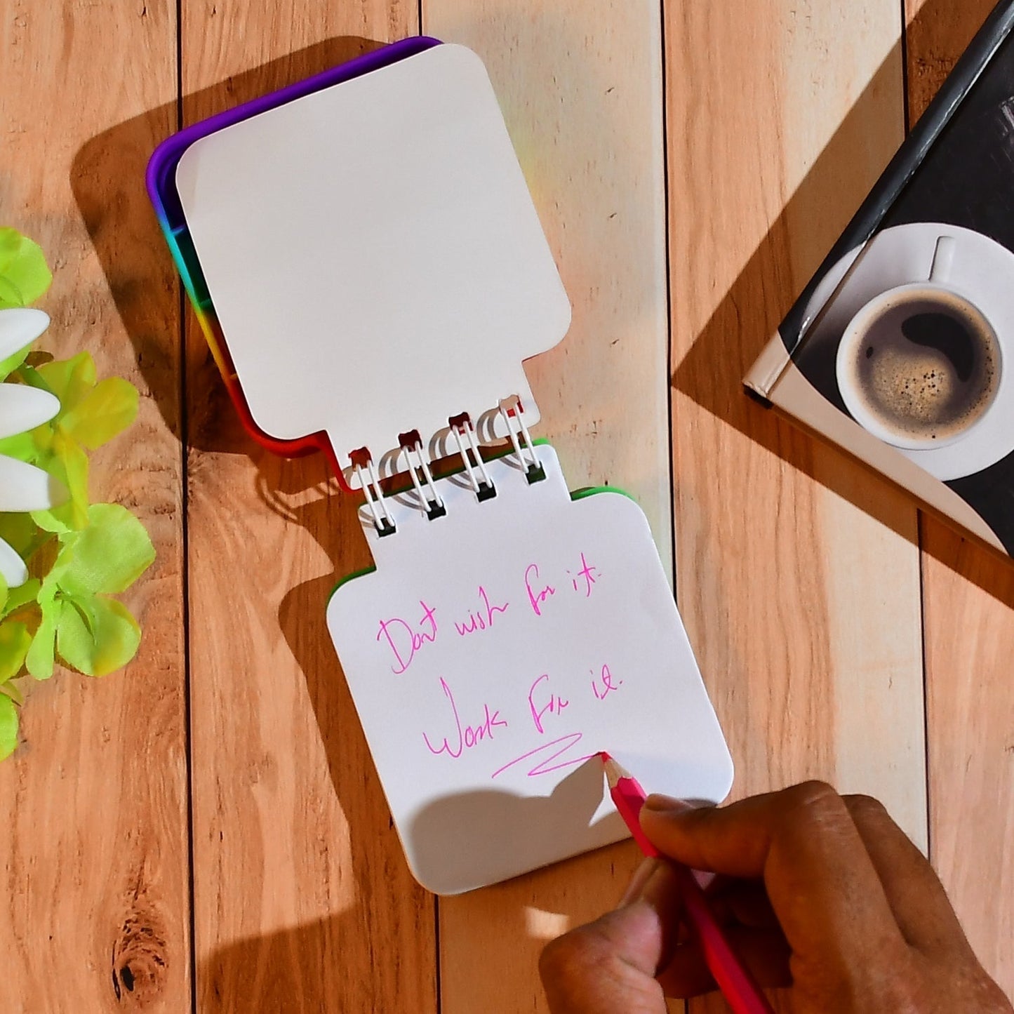 Square it Fidget Spiral Notebook Bubble Push Fidget Silicon Toy Book Stress Relief Anxiety School Stationery Notebook.