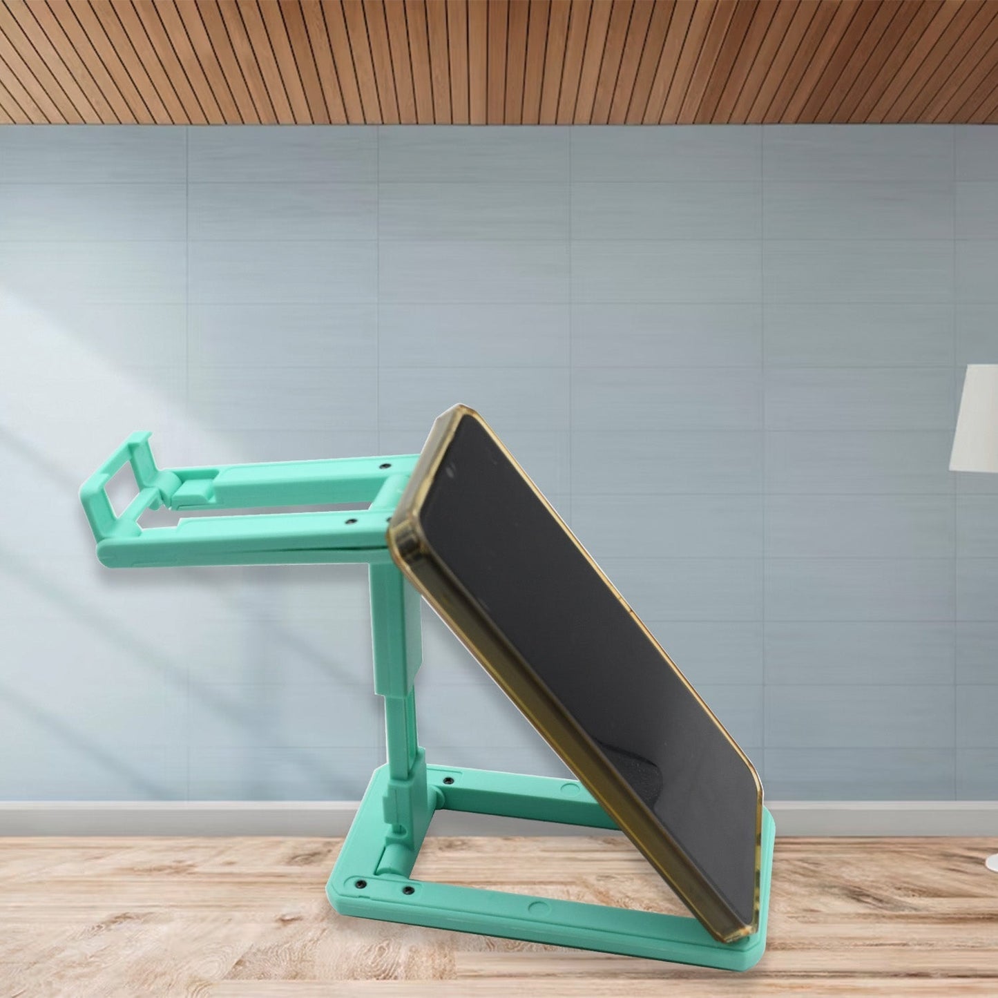 Adjustable Foldable Mobile Stand – Non-Slip, Sturdy for Smartphones