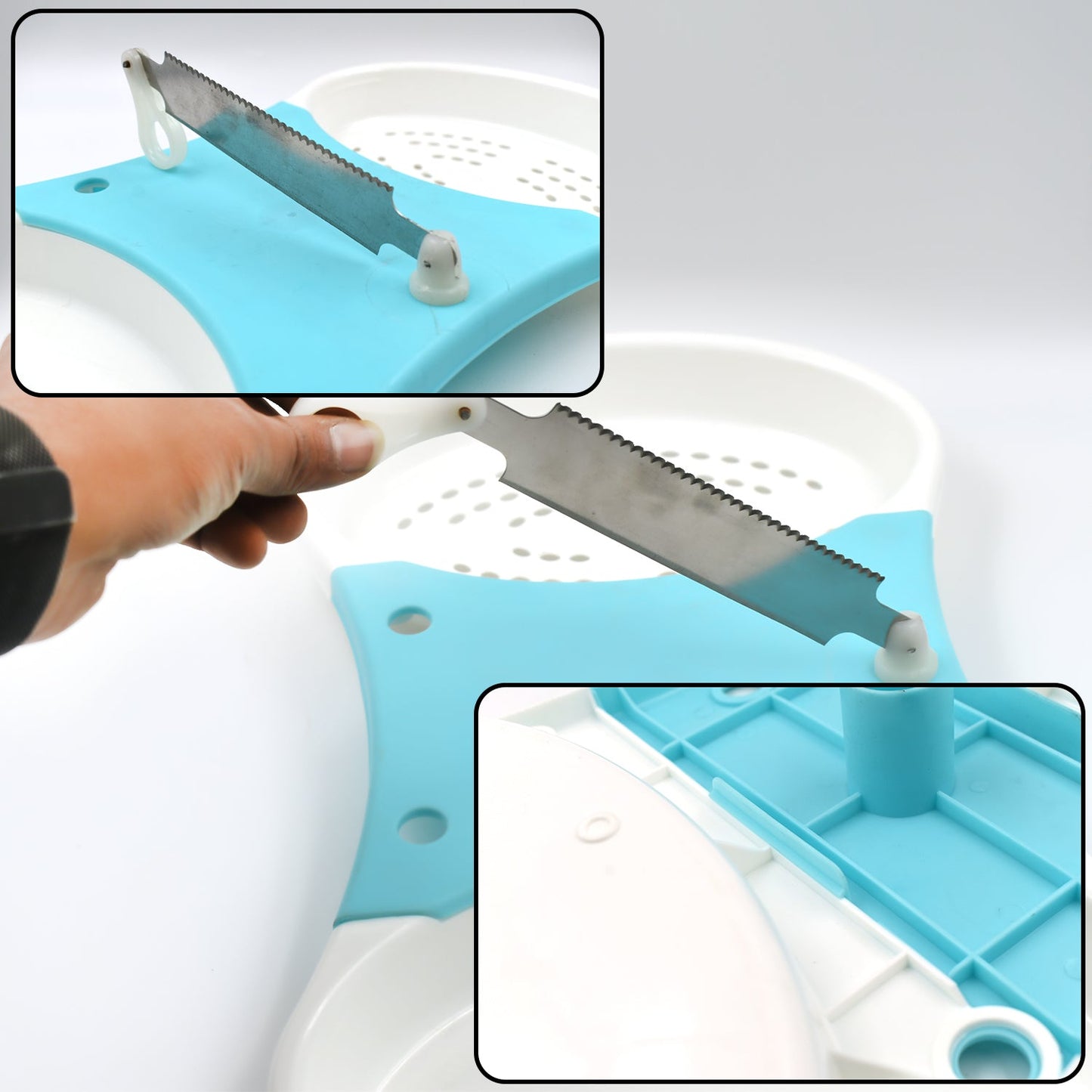 Adjustable Cut N Wash used in all kinds of household and kitchen purposes for cutting and washing simultaneously of vegetables and fruits etc.