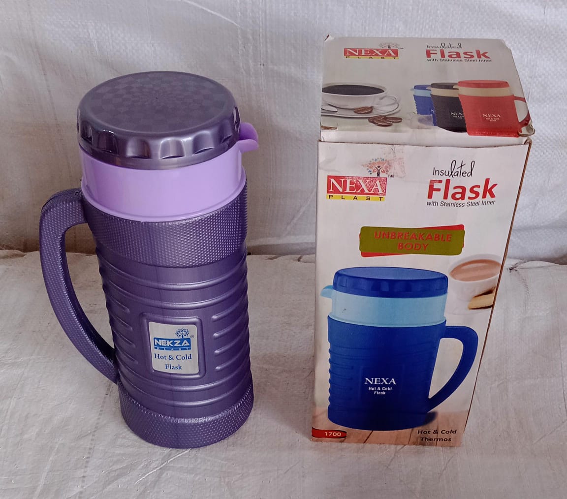 Stainless Steel Thermos Flask (Multiple Sizes) Travel Mug, Coffee, Tea