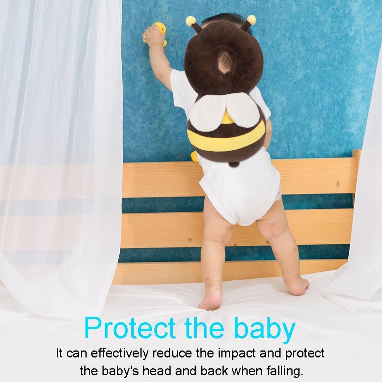 SMALL BABY HEAD PROTECTOR BABY TODDLERS HEAD SAFETY PAD ( Multi Design)