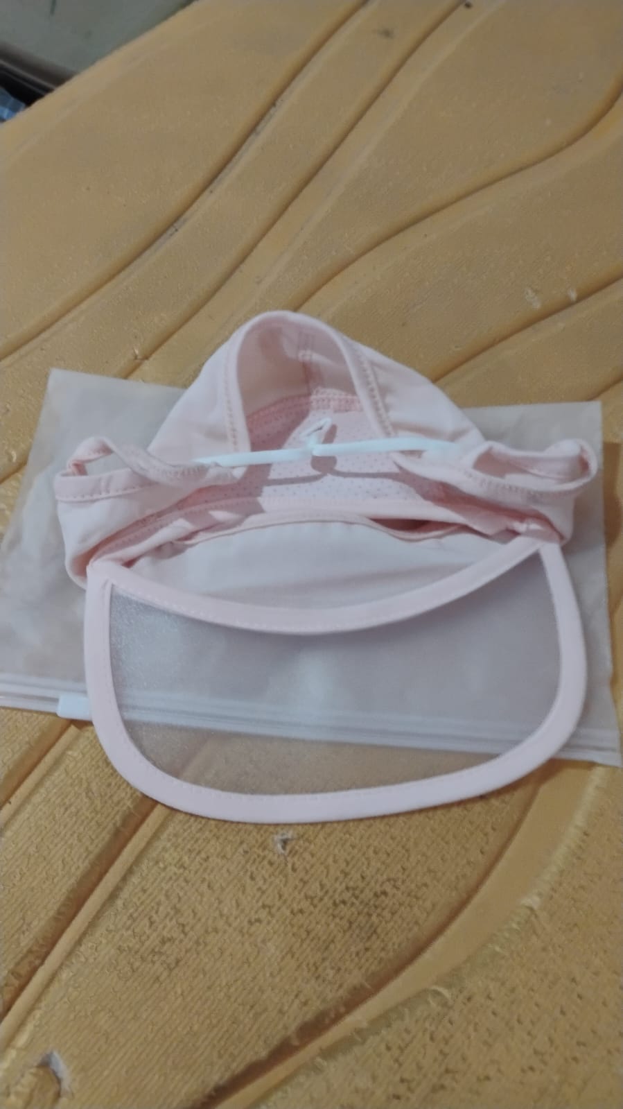 Women's Full Face UV Protection Cap with Built-in Mask and Wide Brim Visor – Breathable (1 Pc)