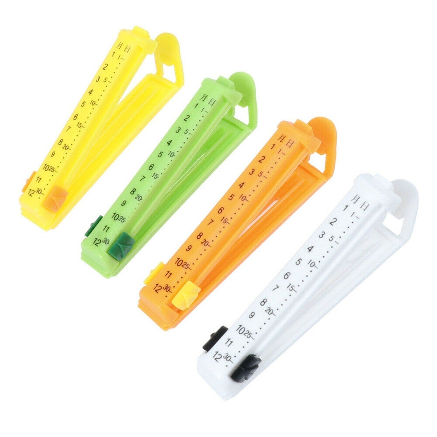 4-Piece Food Sealing Clips – Securely Seal Packaged Foods & Prevent Contamination