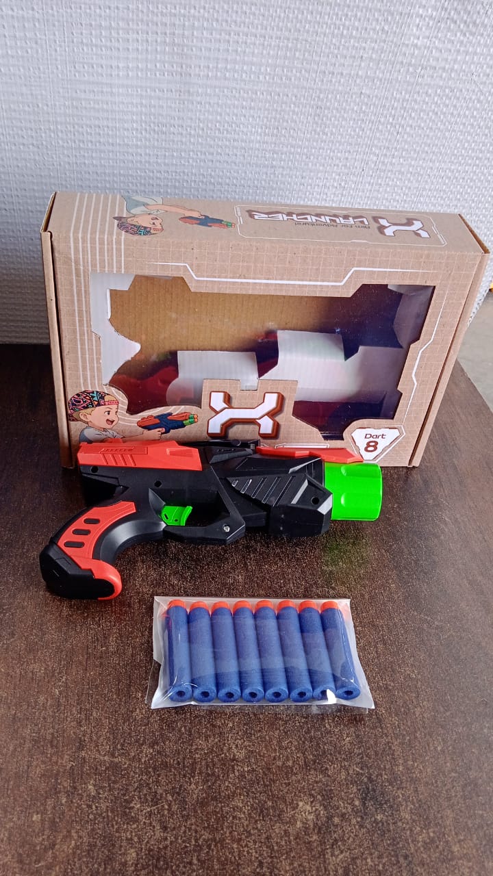 X Launcher Soft Bullet Dart Gun Toy for Kids Set