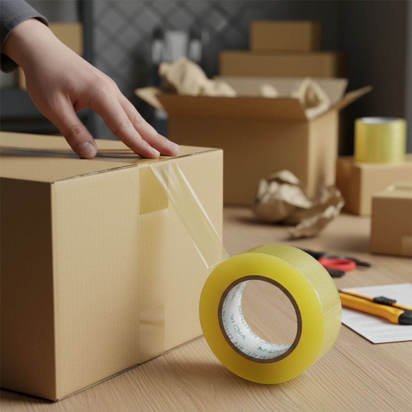Transparent Packaging Adhesive Tape Roll 125 x 45 MM