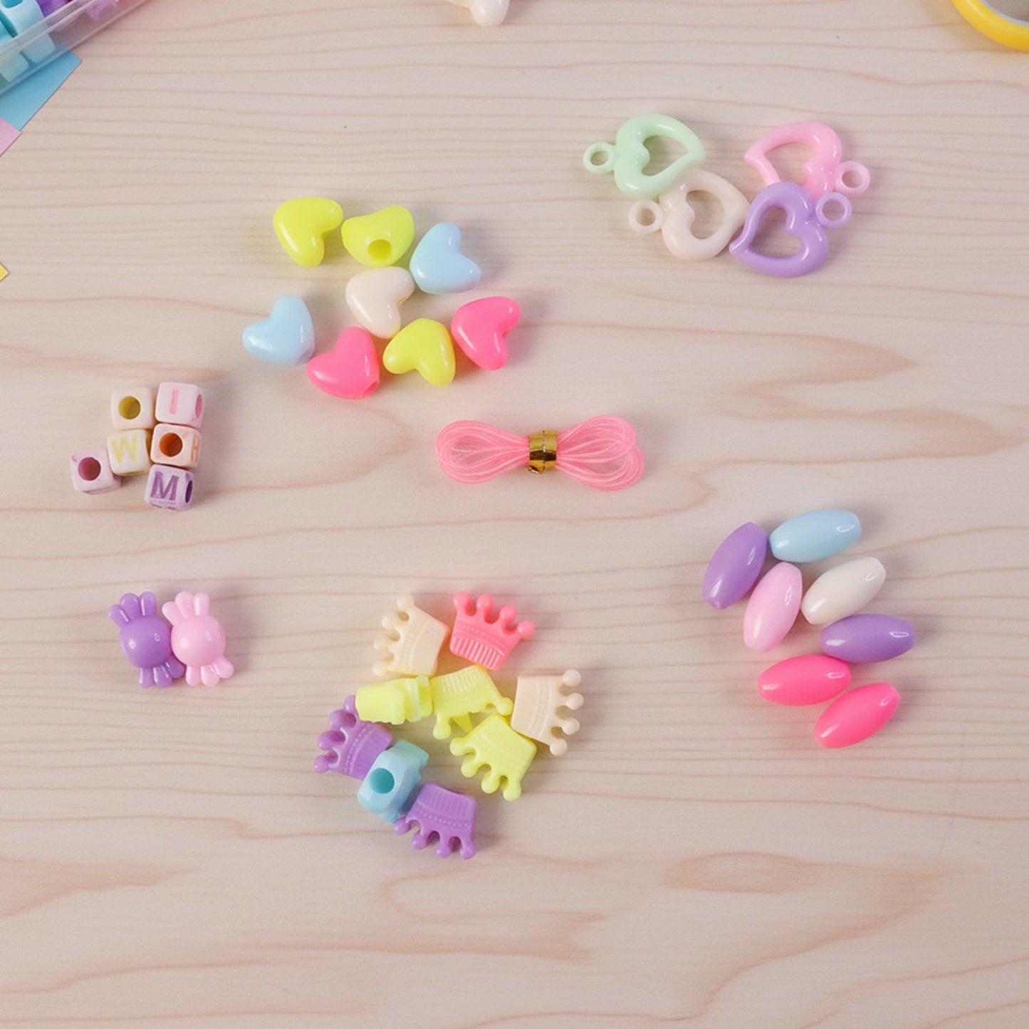 DIY Fashion Beading Jewellery Making Kit (1 Set)