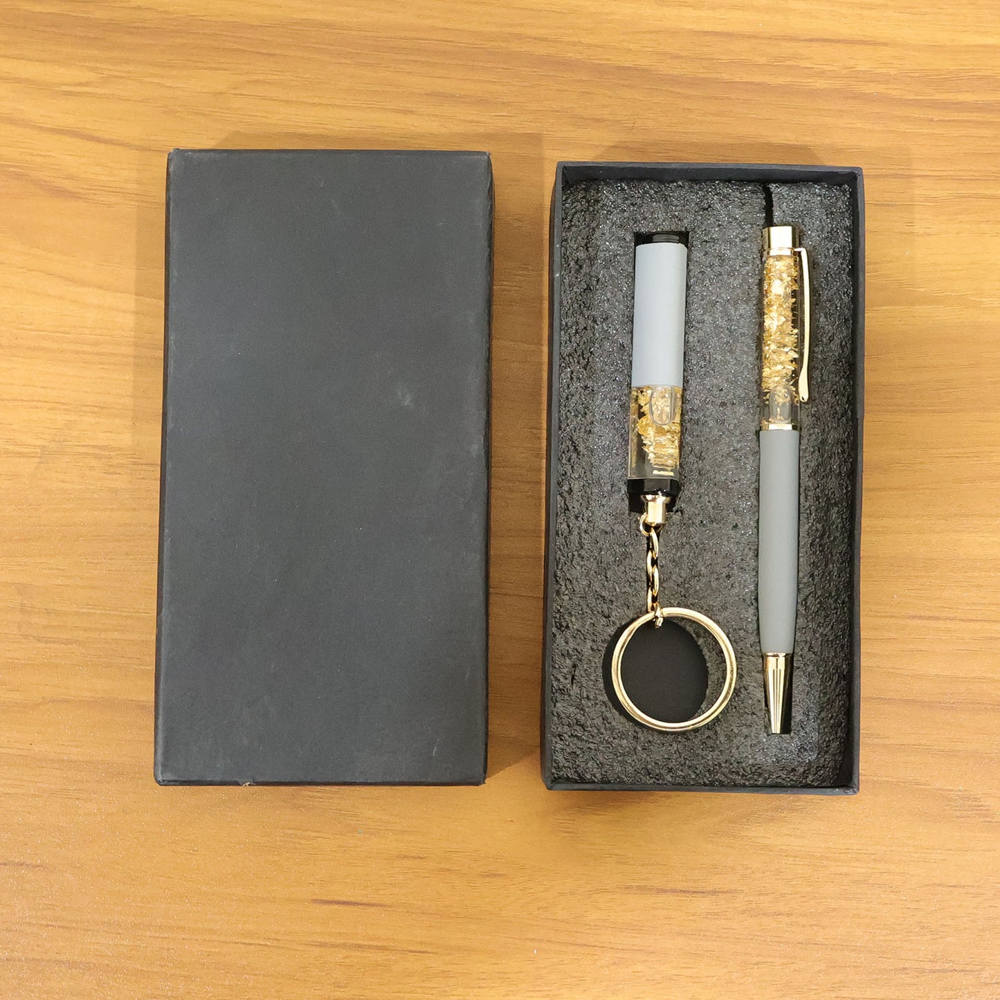 Premium 2 In 1 Keychain and Pen Combo Gift Set