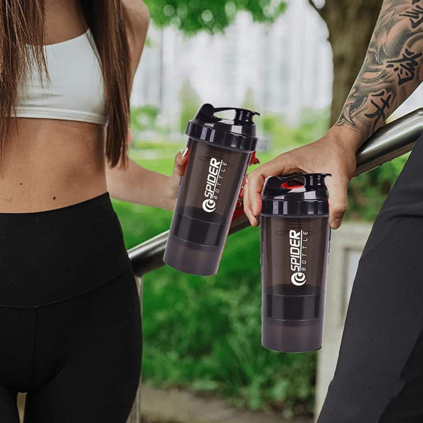 Multipurpose protein shaker bottle 500ml
