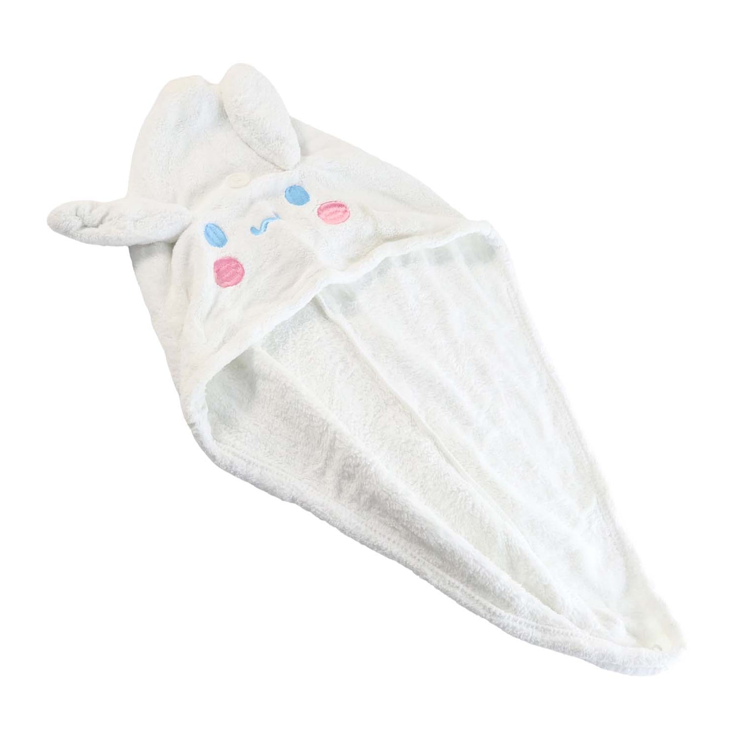 Cute Cartoon Hooded Hair Drying Towel Cap (1 Pc)