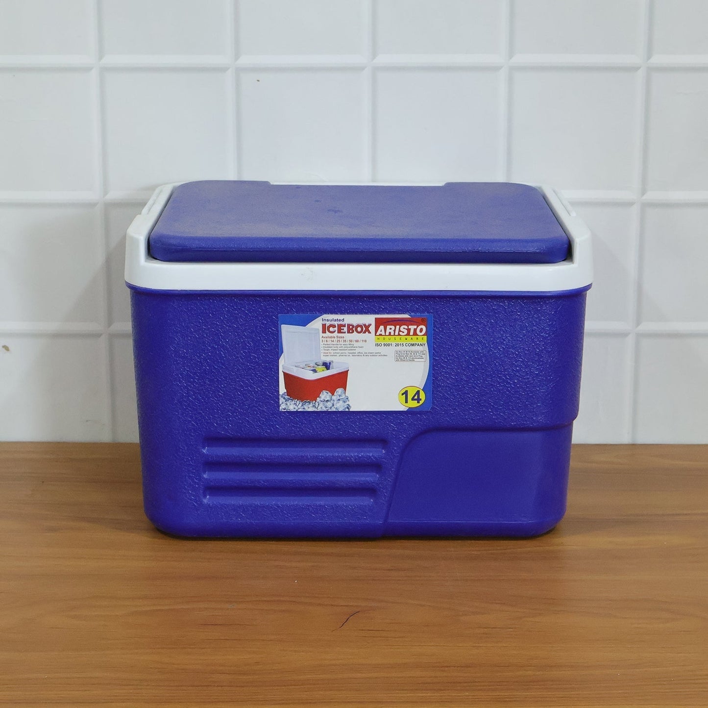 Compact Insulated Ice Box Cooler (1 Pc, 14 Ltr, 35x24 Cm)