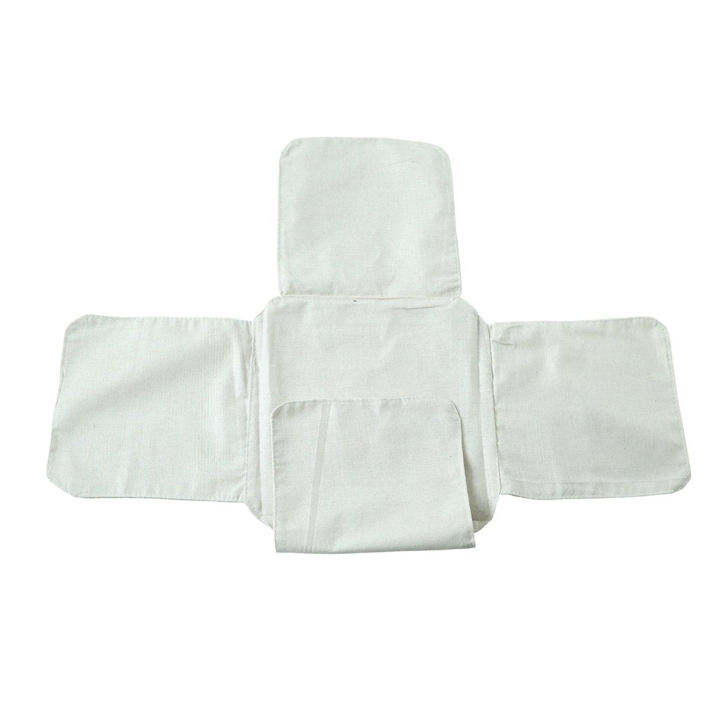 Pure Cotton Roti Mate Cloth, Round roti Cover (51 × 51 Cm, 1 Pc)