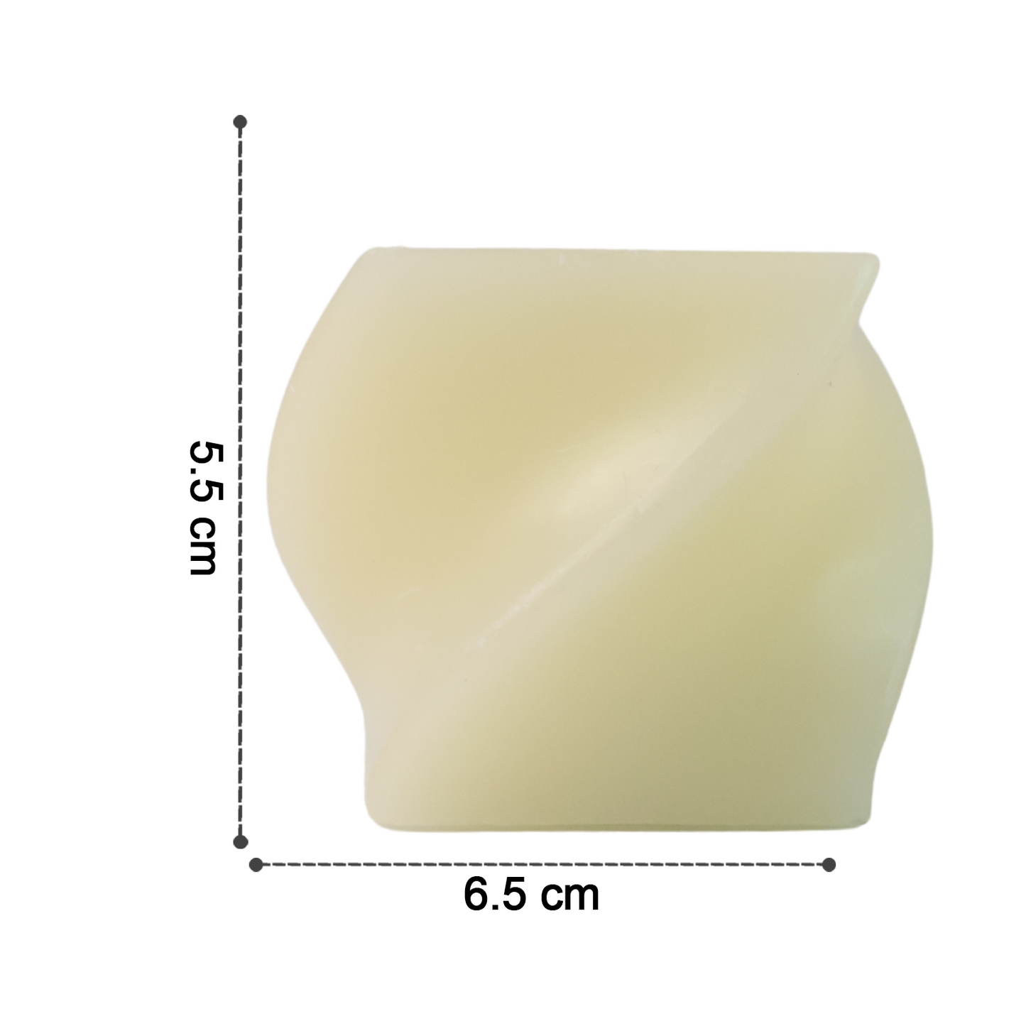 Set of 6 LED Flameless Decorative Candles – Square Shape Tealight Lamps