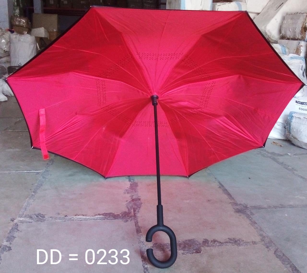 Printed Travel Windproof Umbrella (Reverse Umbrella)