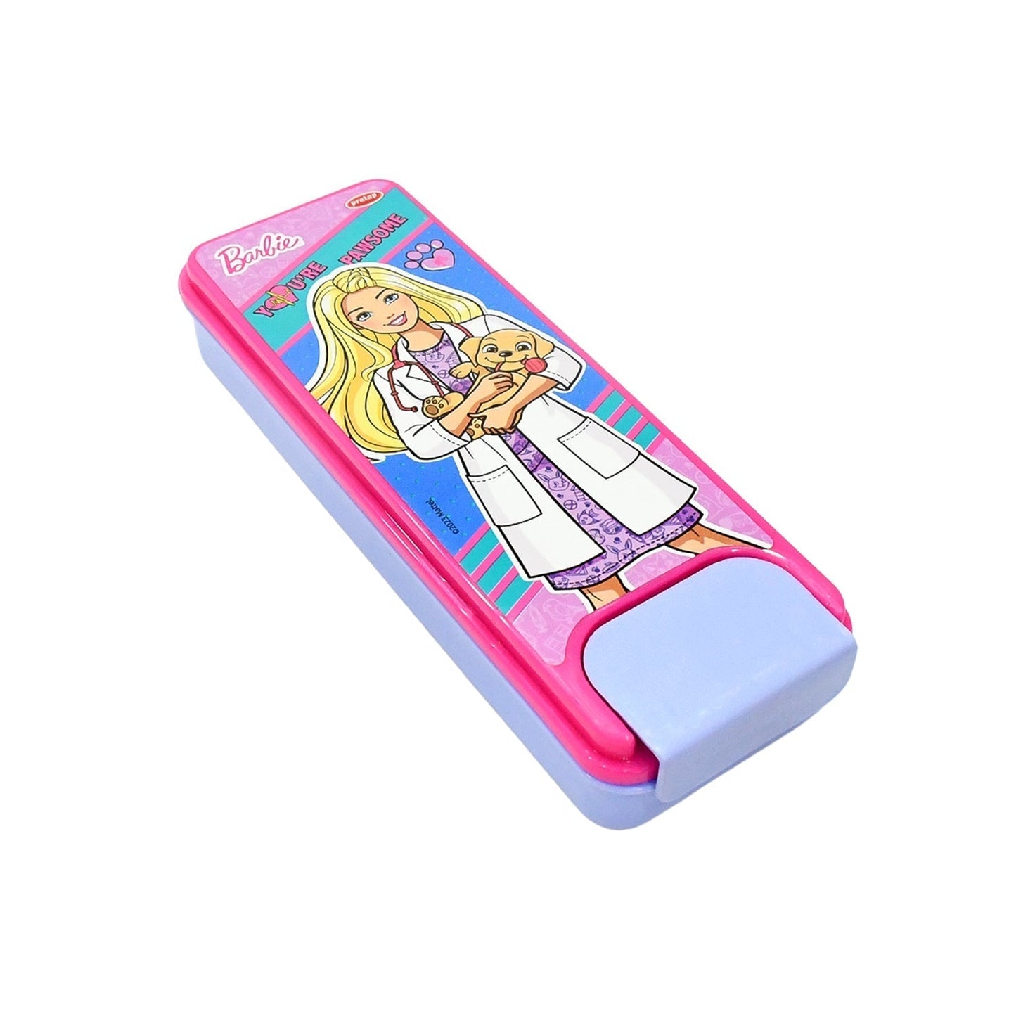 Stylish Cartoon Printed Hard Top Pencil Box for Kids (1 Pc / Mix Design)