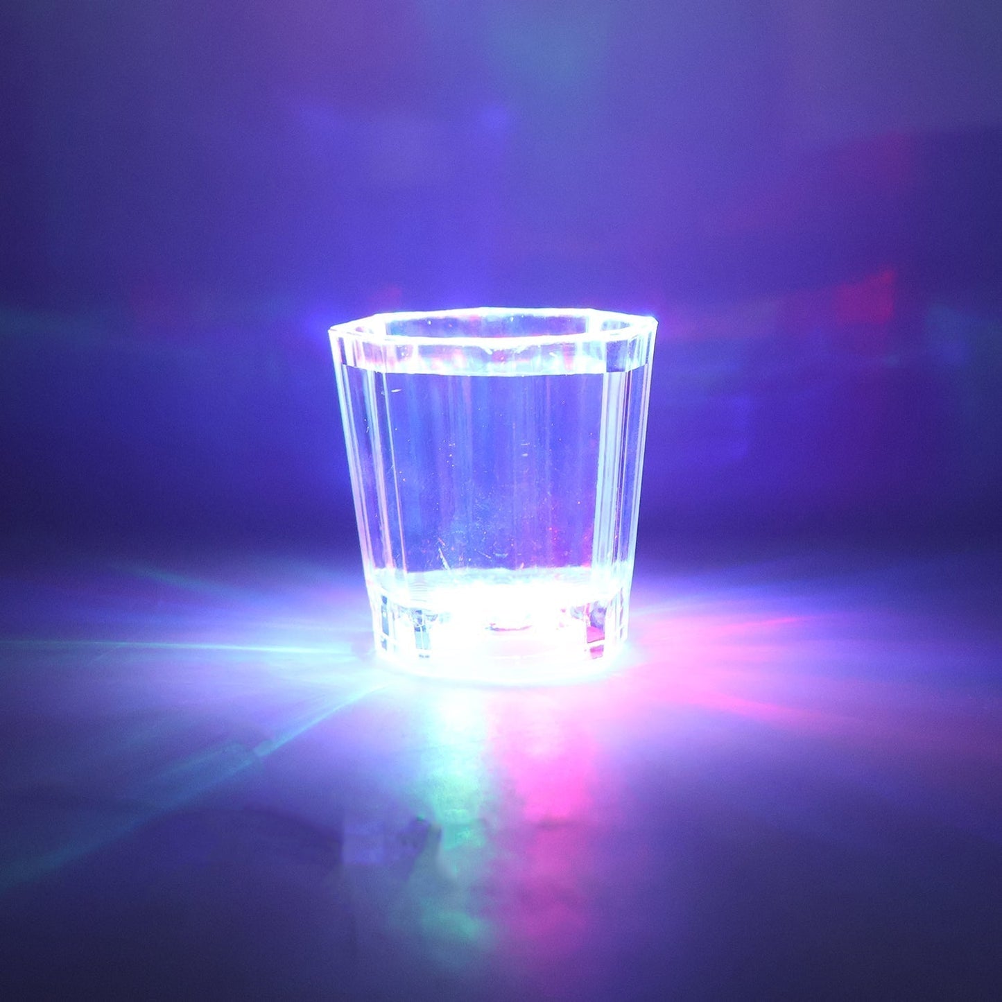 Premium LED Light-Up Shot Glass Set (24 Pc Set)