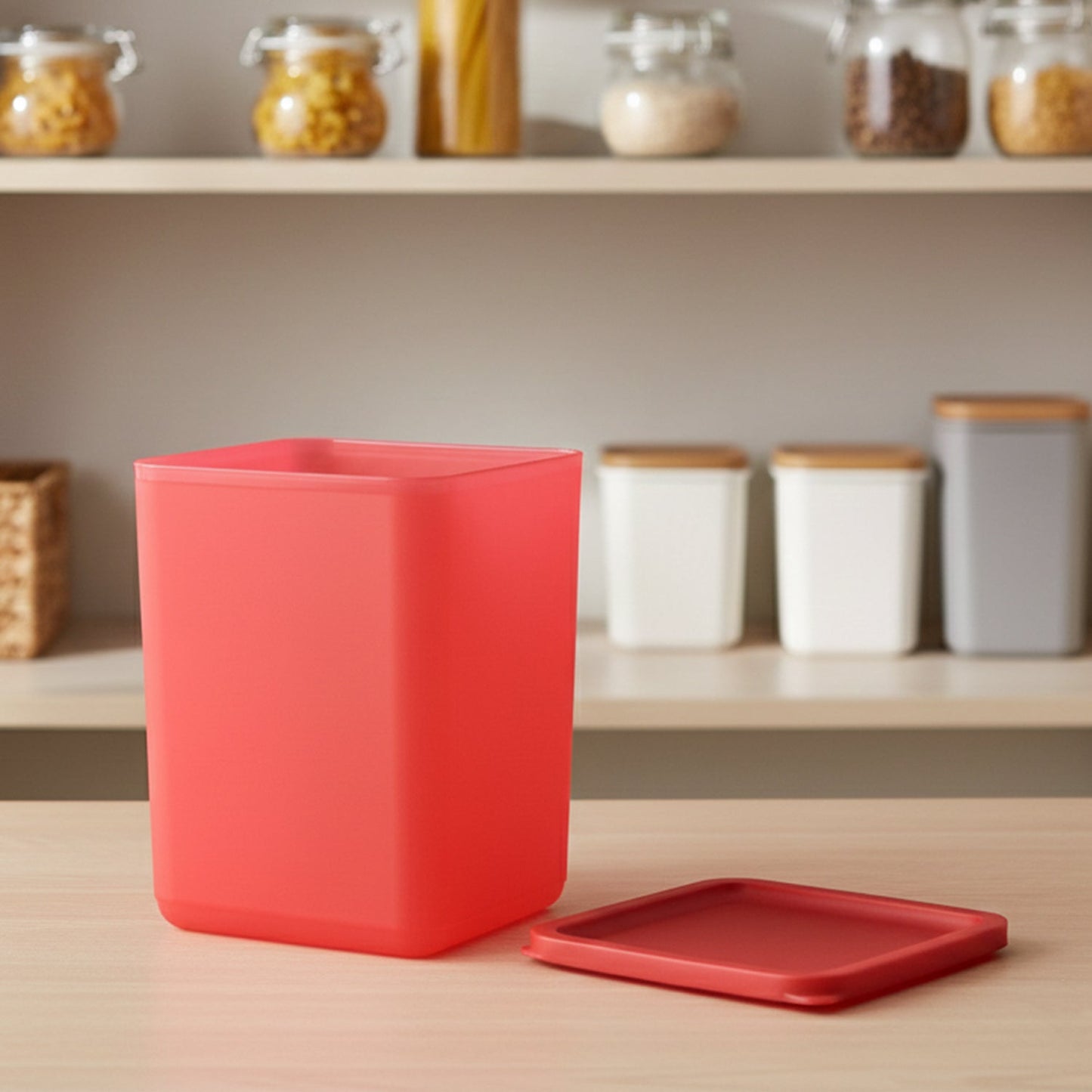 Matt Finish Multi-Purpose Storage Container (2000 ml)