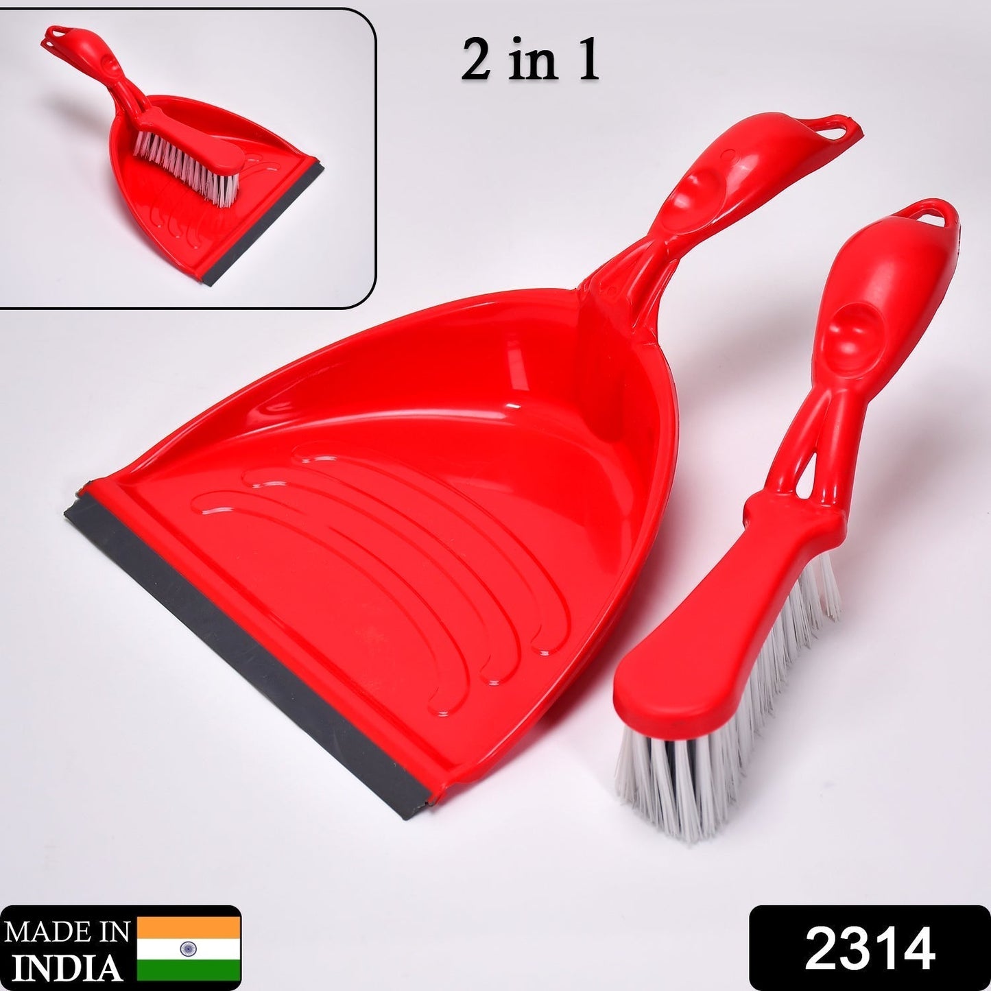 Supadi Dustpan & Brush Set â€“ Long-Handle Multipurpose Dust Collector , Supdi