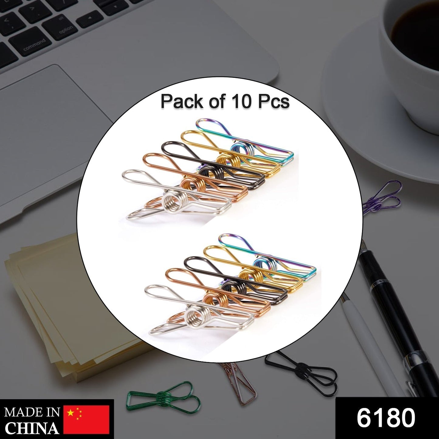 Stainless Steel Multipurpose Sturdy Clothes Hanging Clips
