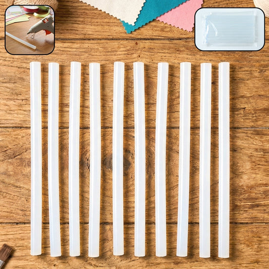 Hot Glue Stick Set 20 cm – Strong Adhesive Glue Sticks for Craft (10 Pc)