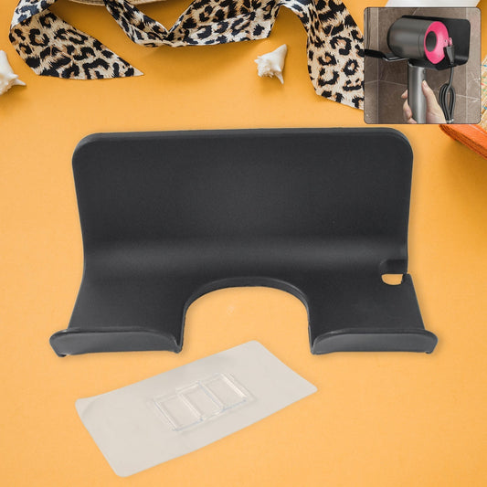 Hair Dryer Holder Wall Mounted Space Plastic Drill Blow Dryer Organizer Rack for Hair Tool Bedroom Bathroom
