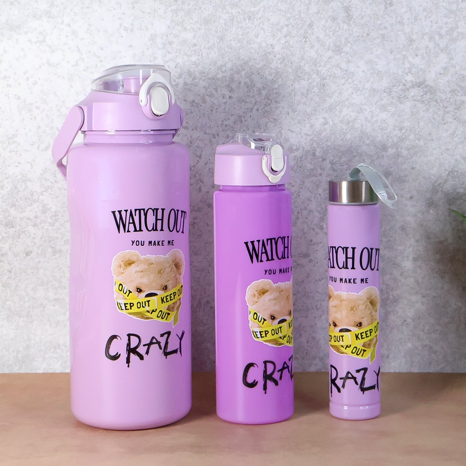Premium Water Bottles â€“ 2000ML + 900ML + 300ML - (Set)