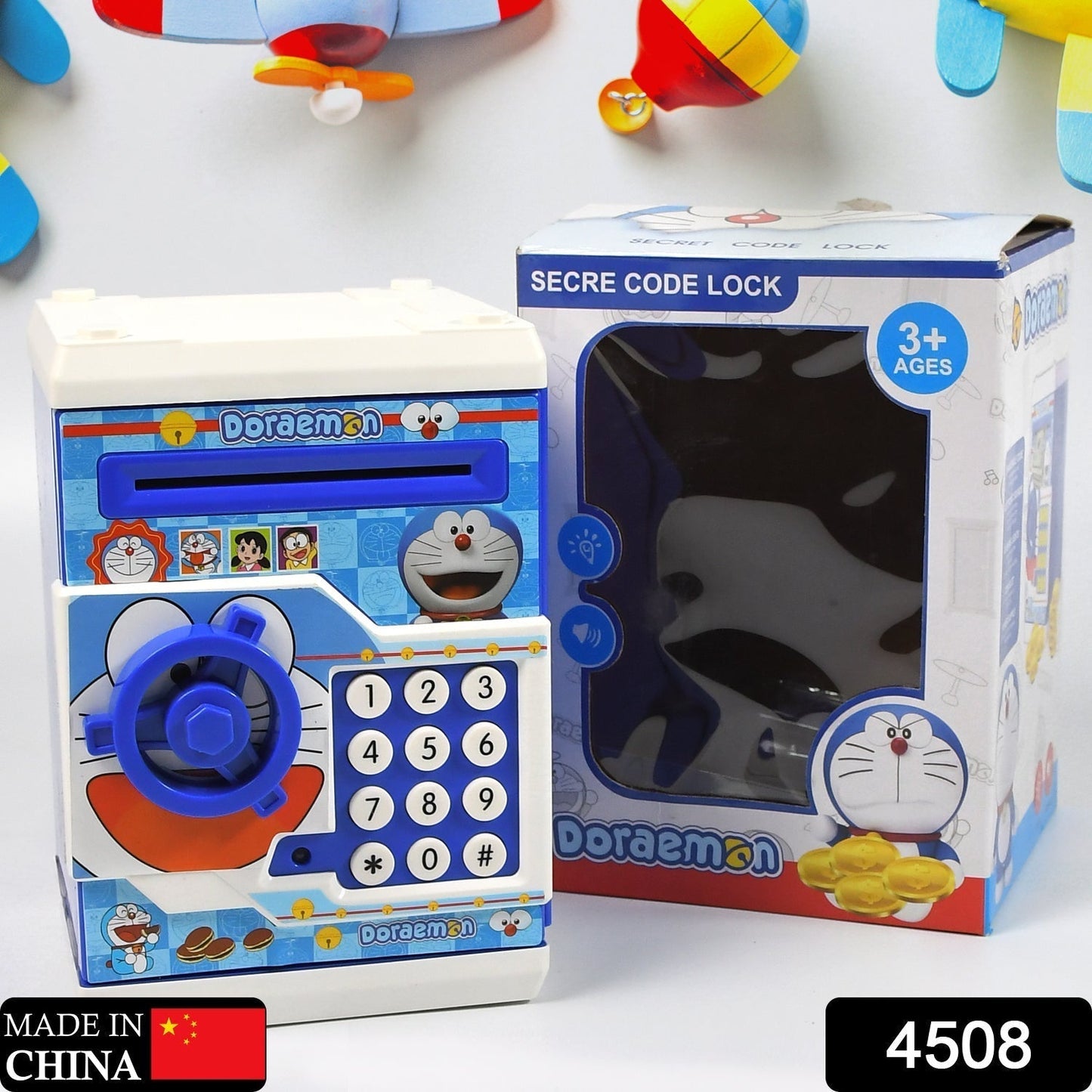 Electronic Piggy Bank ATM with Password for Kids Savings