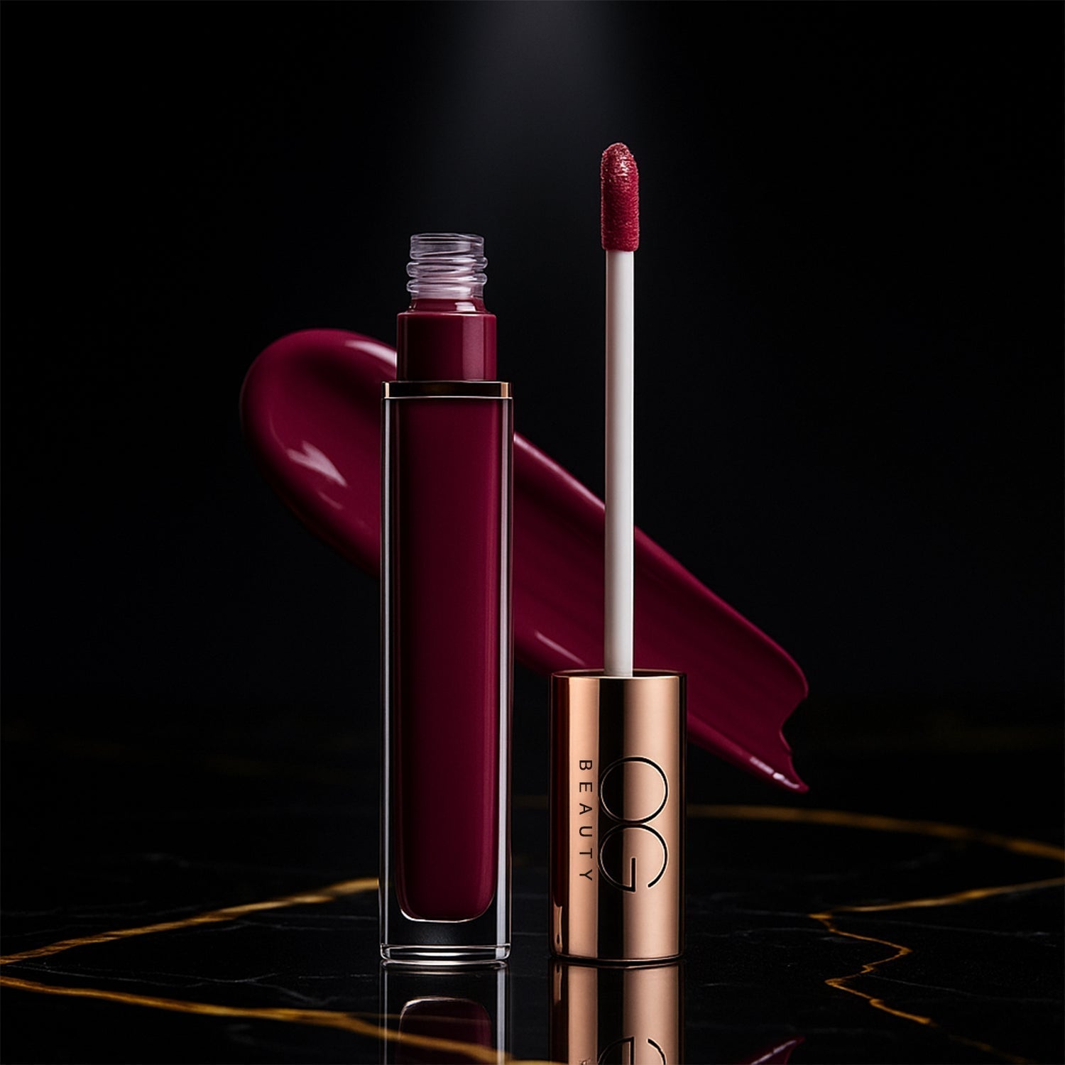 OG Beauty Vintage Wine Moisture Lock Liquid Lipstick (4.5 ML / 1 Pc)