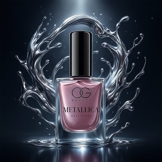 OG Beauty Premium Opal Purple Metallica Nail Polish (1 Pc / 10 ML)