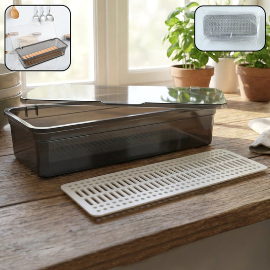 Multipurpose Kitchen Sink Organizer Tray (1 Pc, 27x12 Cm)