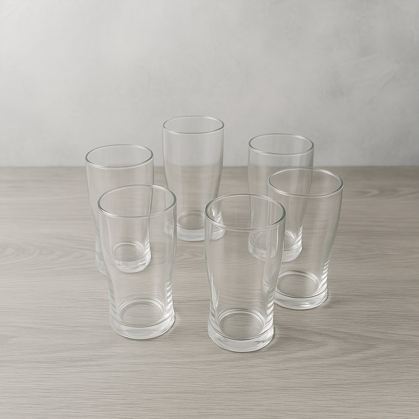 Apex Vista Unbreakable Pitcher Glass Set â€“ 350 ML (Approx) | 6-Piece