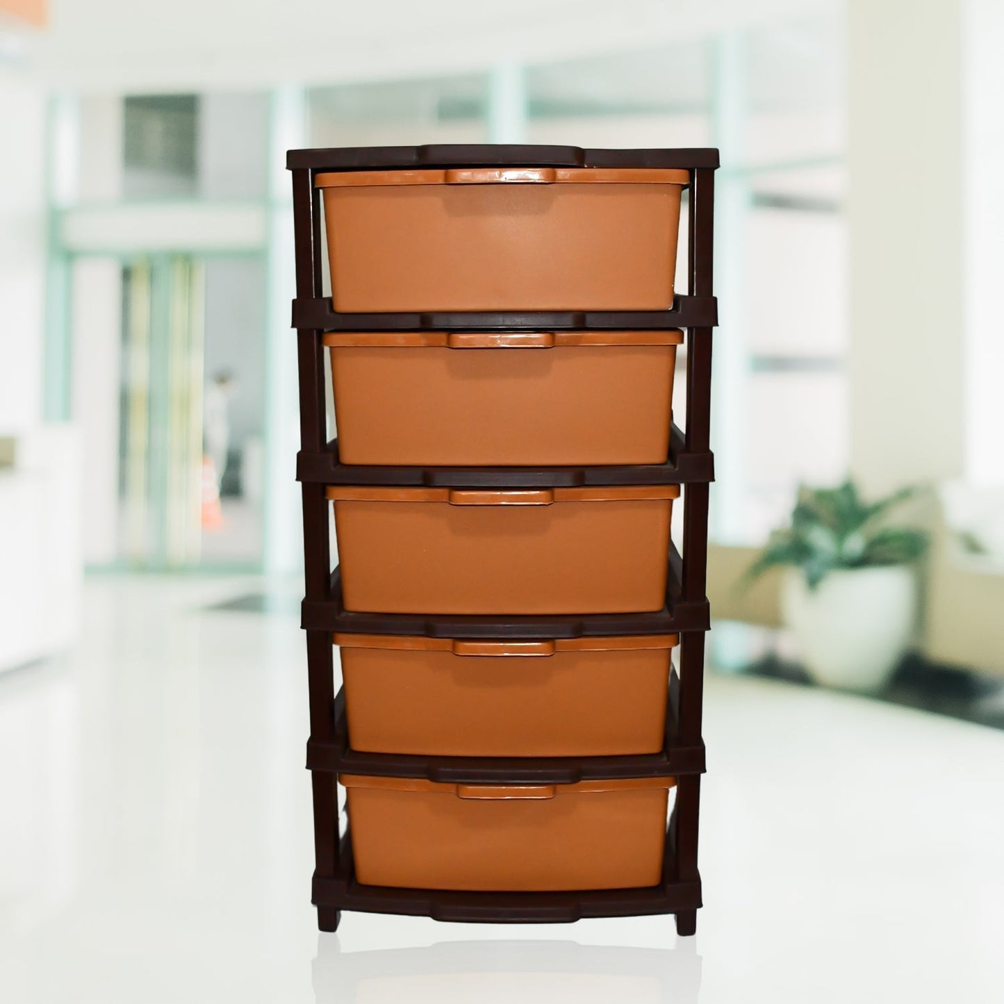 Plastic Premium Home Storage & Organization (5 Layer / 1 Pc)