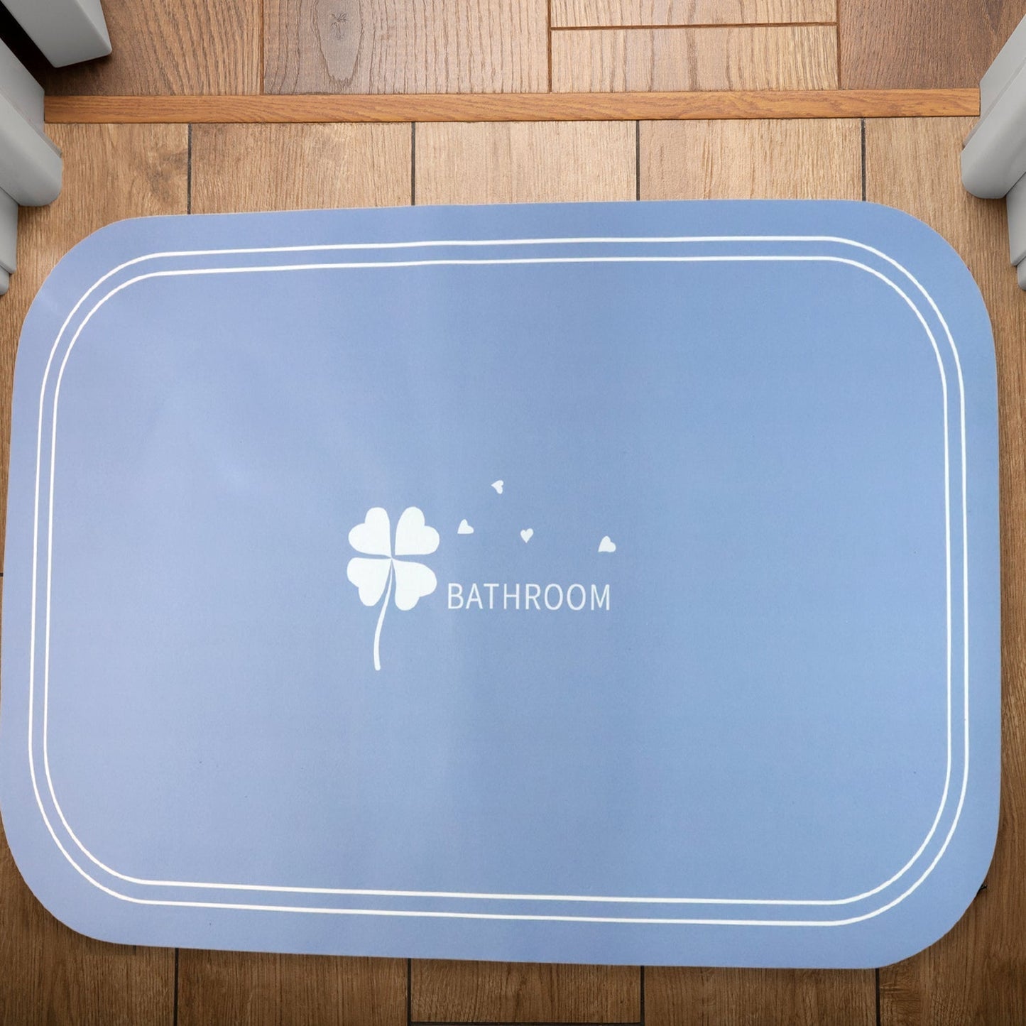 Anti-Slip Bathroom Floor Mat - 80 Ã— 50 cm (1 Pc)