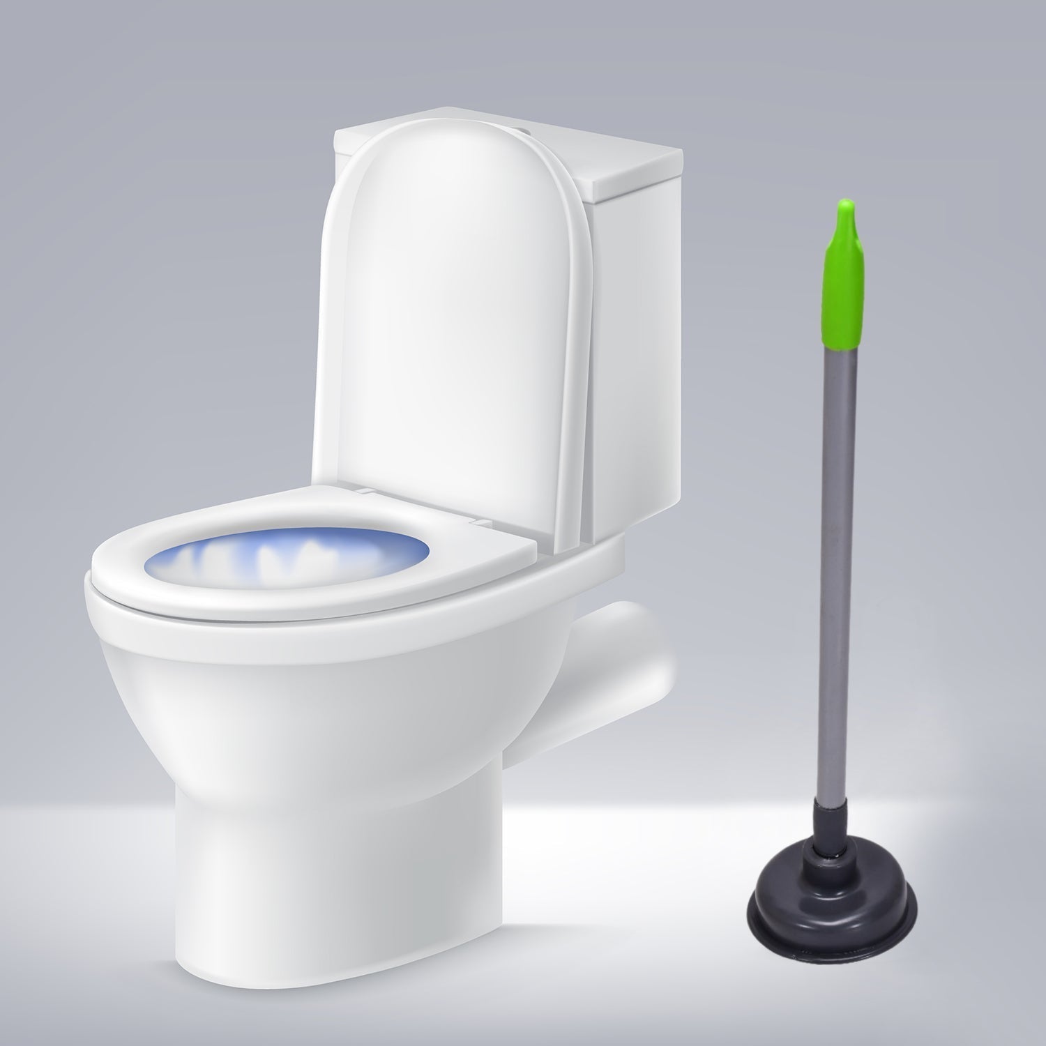 Toilet Plunger â€“ For Clogs in Bowls & Sinks in Homes & Commercial Buildings