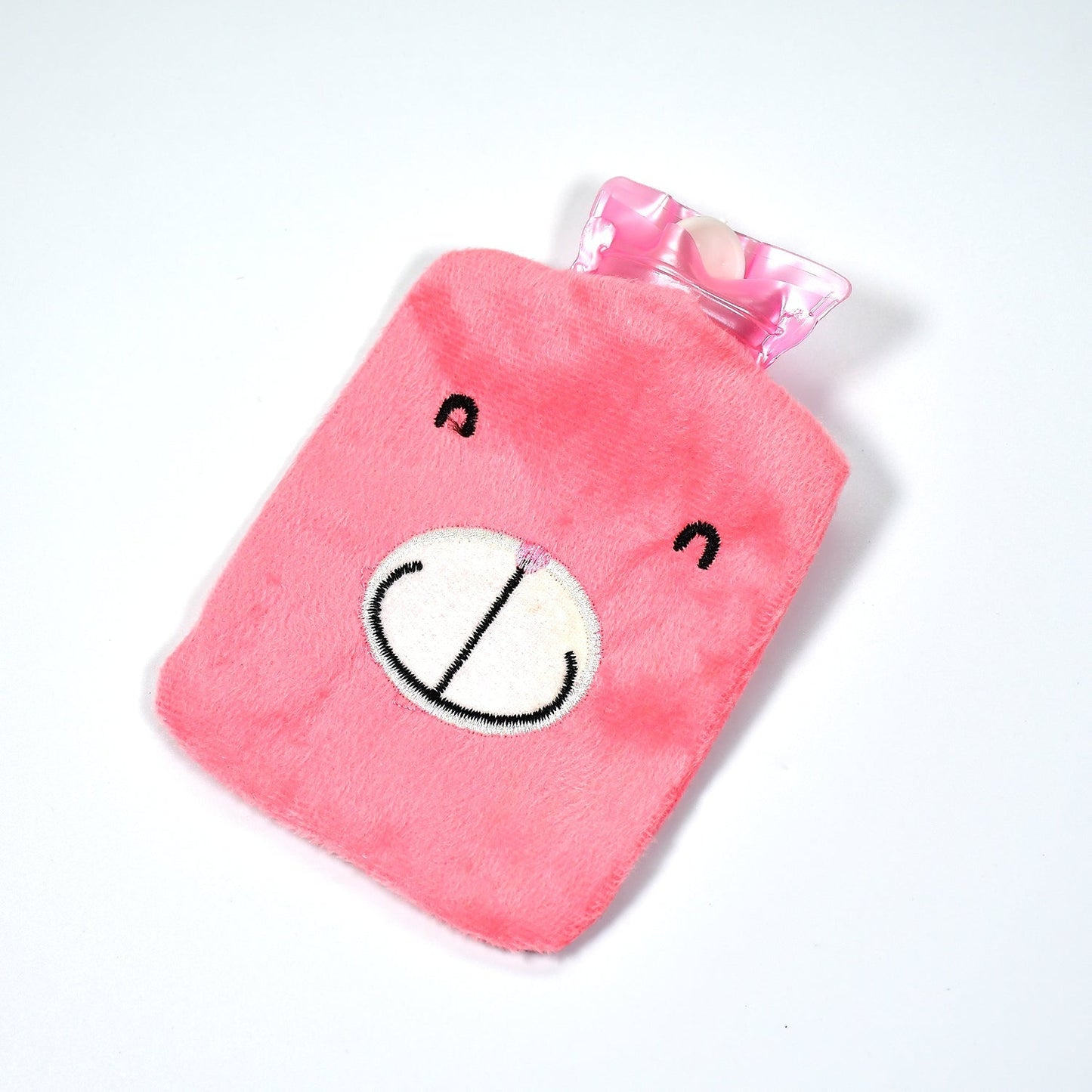 Pink Hot Water Bag with Cover – Relief for Neck, Shoulders & Cramps