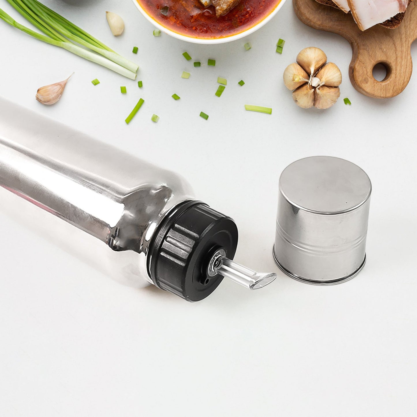 Apex Pro Stainless Steel Oil Pourer â€“ 750ml (1 Pc)