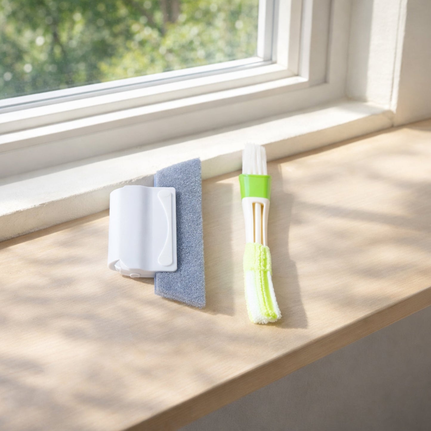 Multipurpose Window & Surface Cleaning Tool Set (2 Pc)