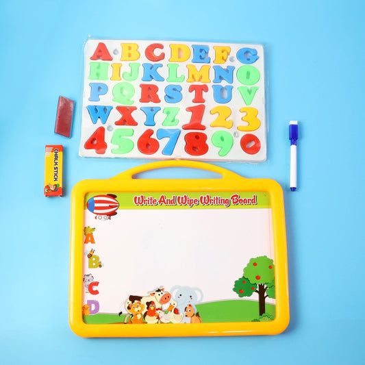2-in-1 Kids Writing Board Set â€“ Double-Sided Whiteboard & Blackboard