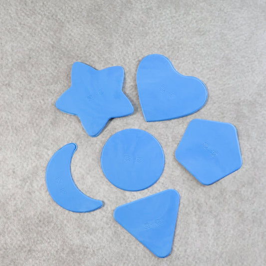 Haircut Design Stencil Set â€“ 6-in-1 Safe Hair Trimmer Molds