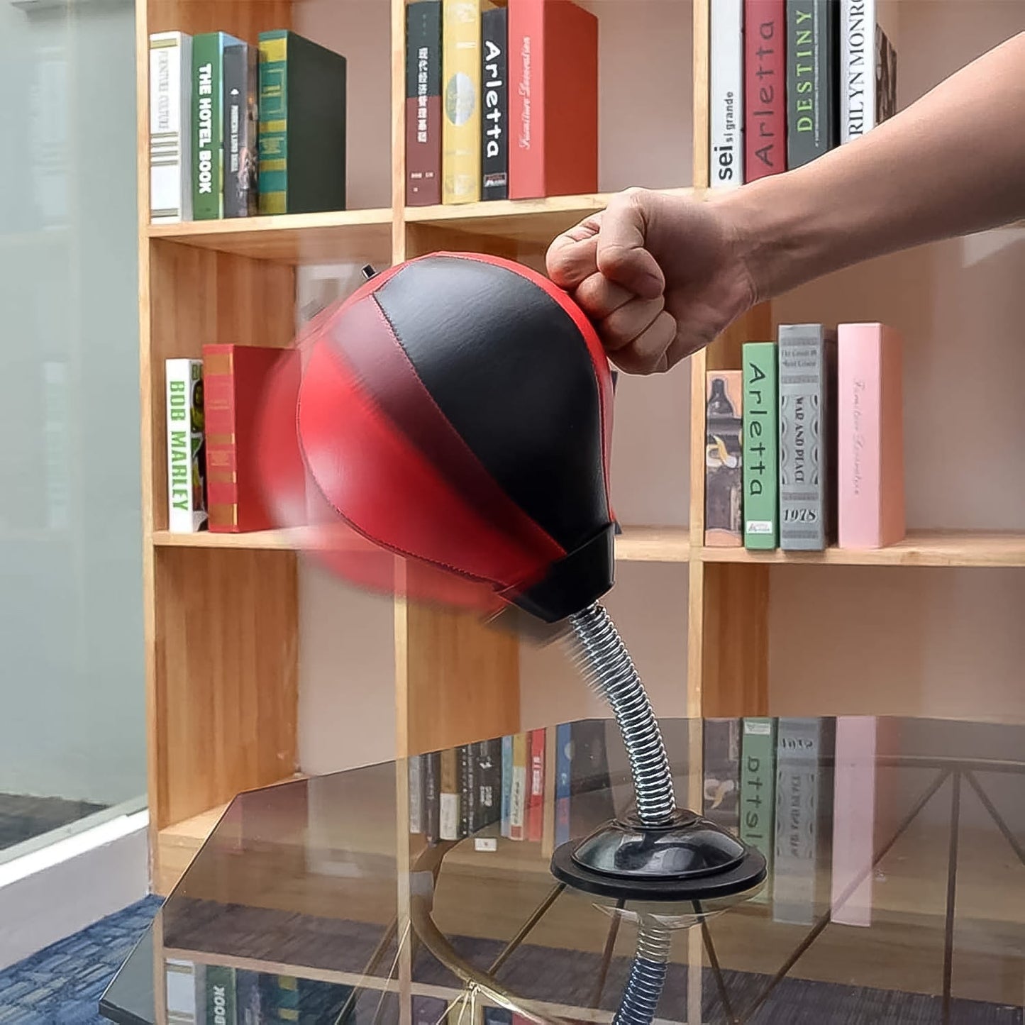 Inflatable Punching Bag with Air Pump
