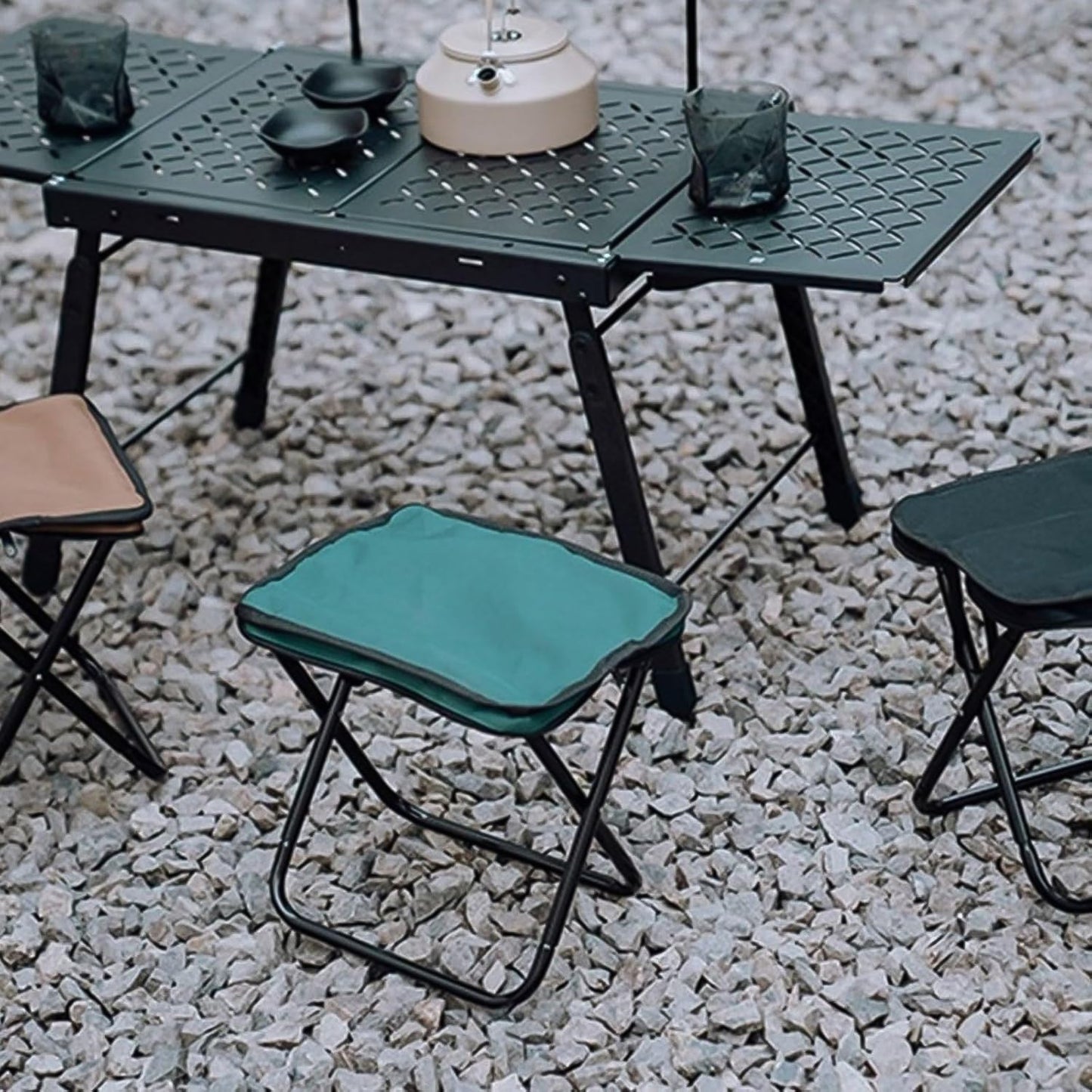 Folding Camping Stool â€“ Collapsible Portable Seat for Travel (1 Pc)