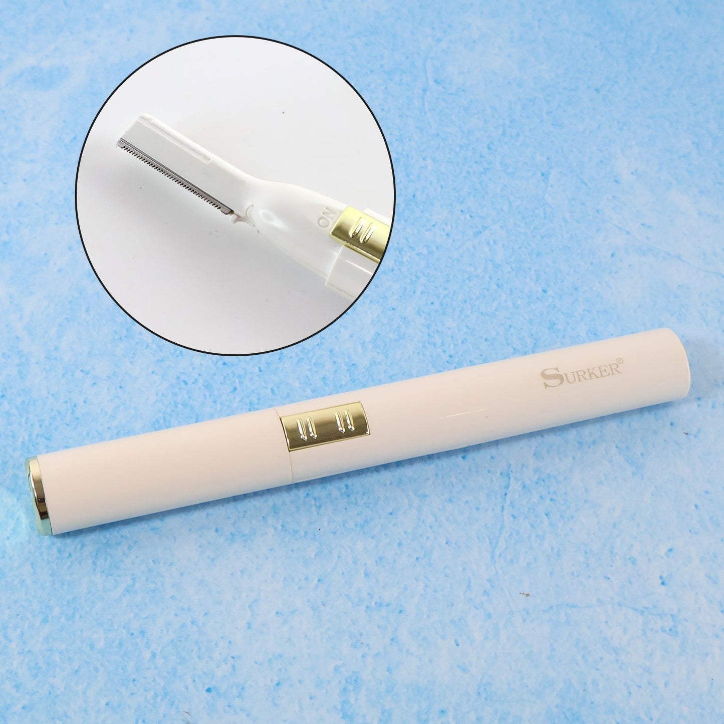 Mini Electric Eyebrow & Facial Hair Trimmer - (Set)