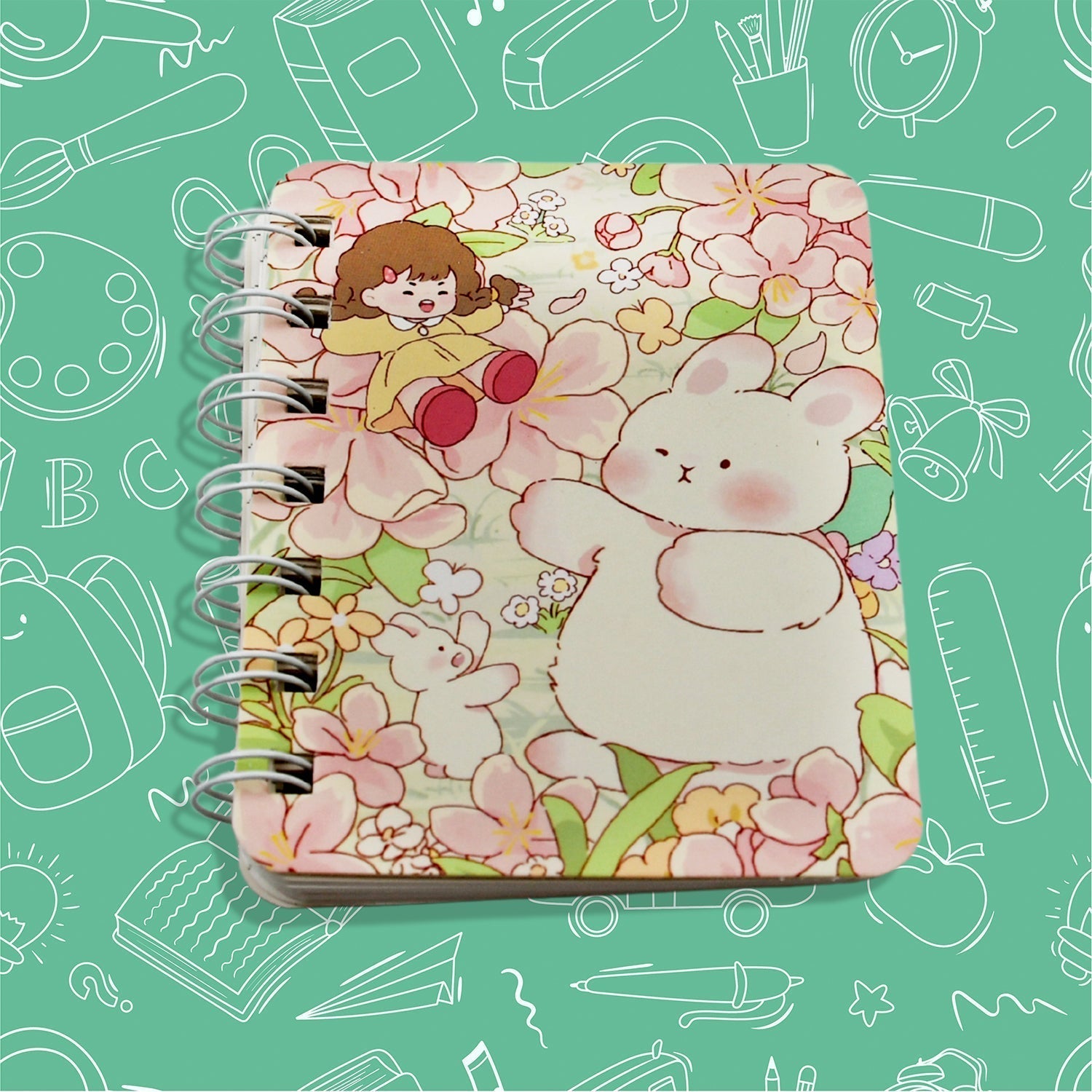 Cute Journal Diary, Notebook for Women Men Memo Notepad Sketchbook 80 Pages Writing Journal for Journaling Notes Study School Work Boys Girls, Stationery (82x105MM / 1 Pc)