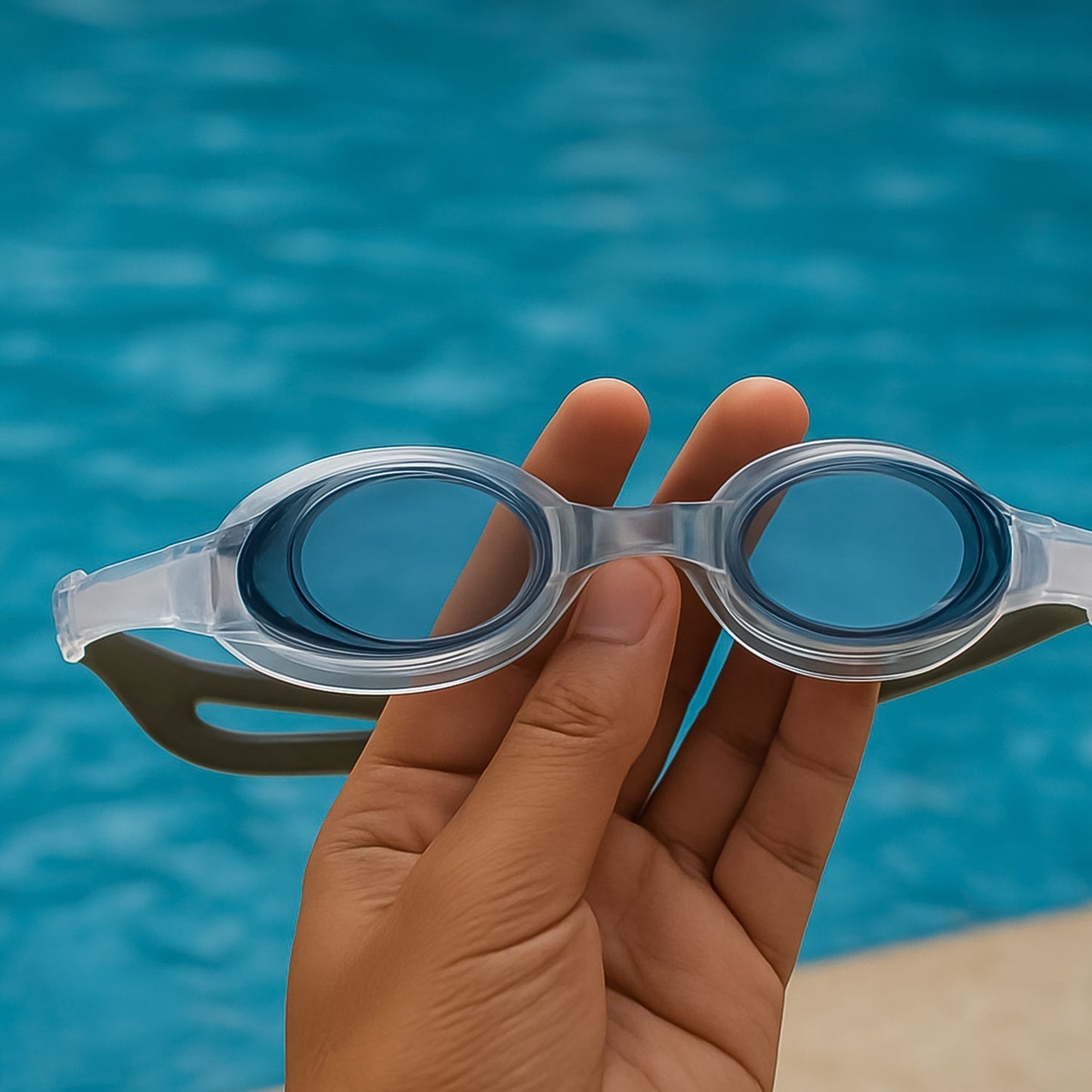 Konex Anti-Fog Protected Swimming Goggle (1 Pc)