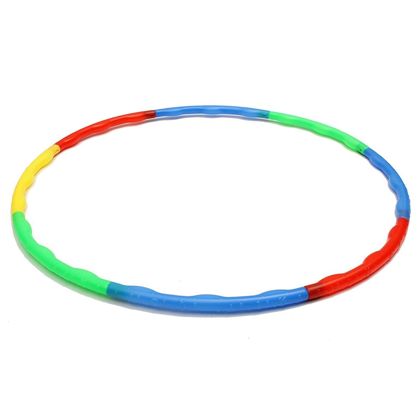 Hoops Hula Interlocking Exercise Ring for Fitness with Dia Meter Boys Girls and Adults (8 Pcs Set)