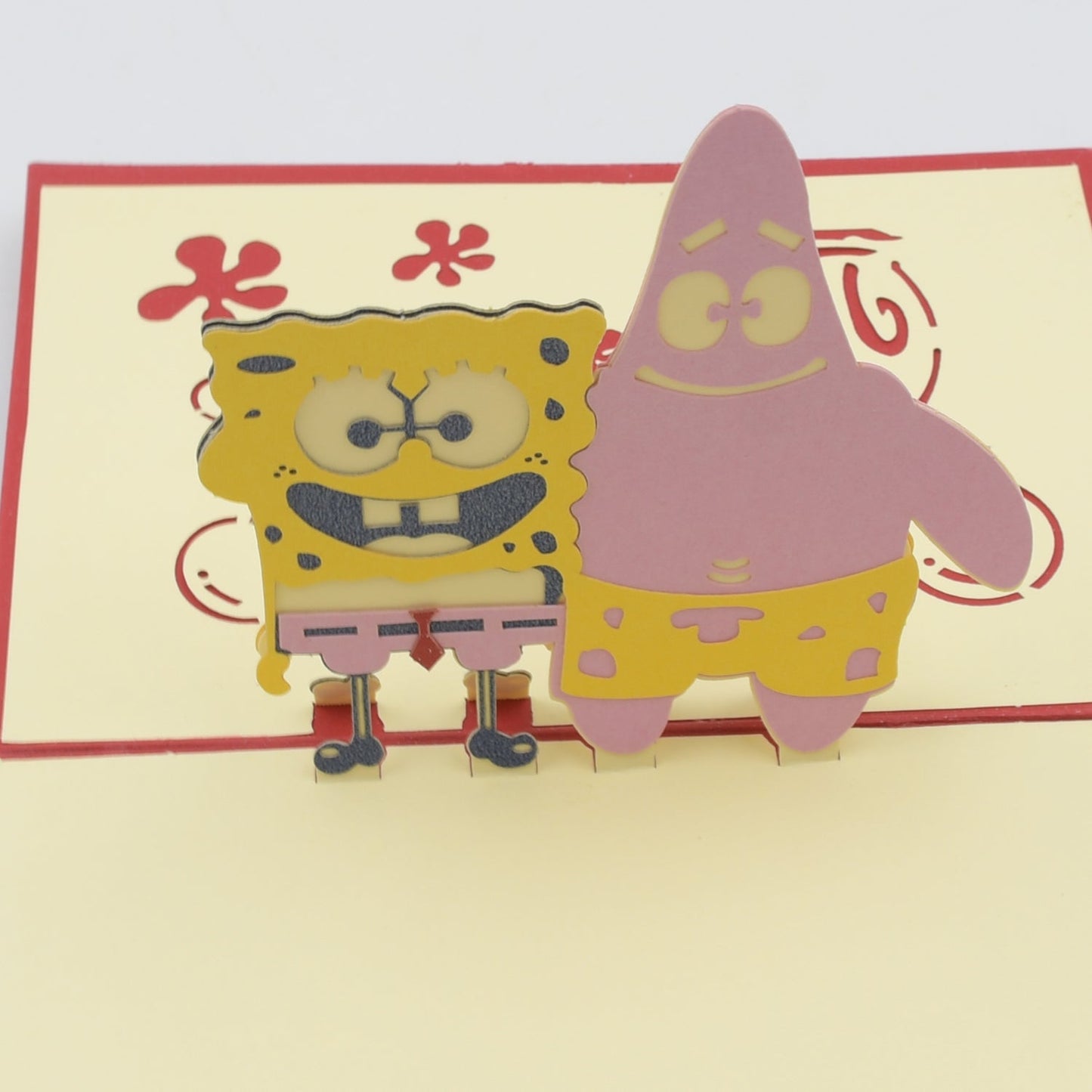 3D -Up Greeting Card (1 Pc): Birthday, Love, Christmas