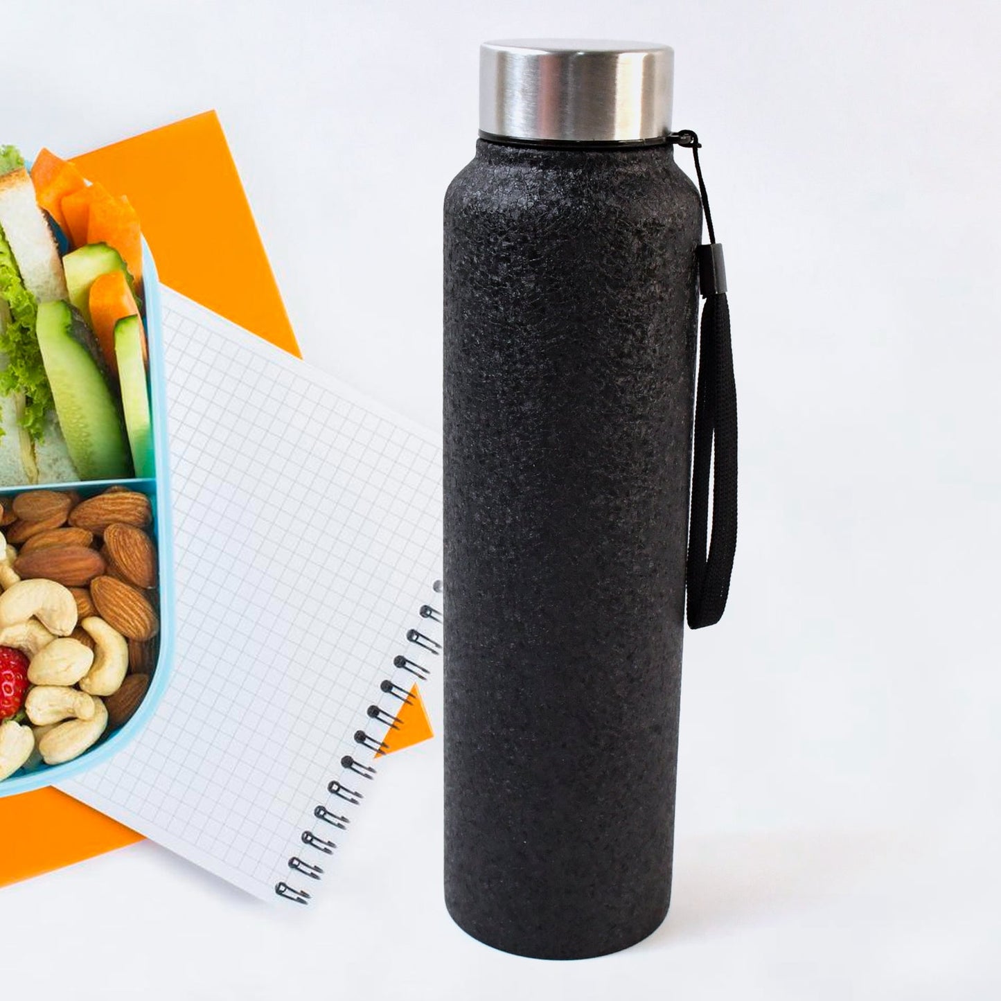 Stainless Steel Double Wall Vacuum-Insulated Drink Water Bottle (1000 ML Approx)
