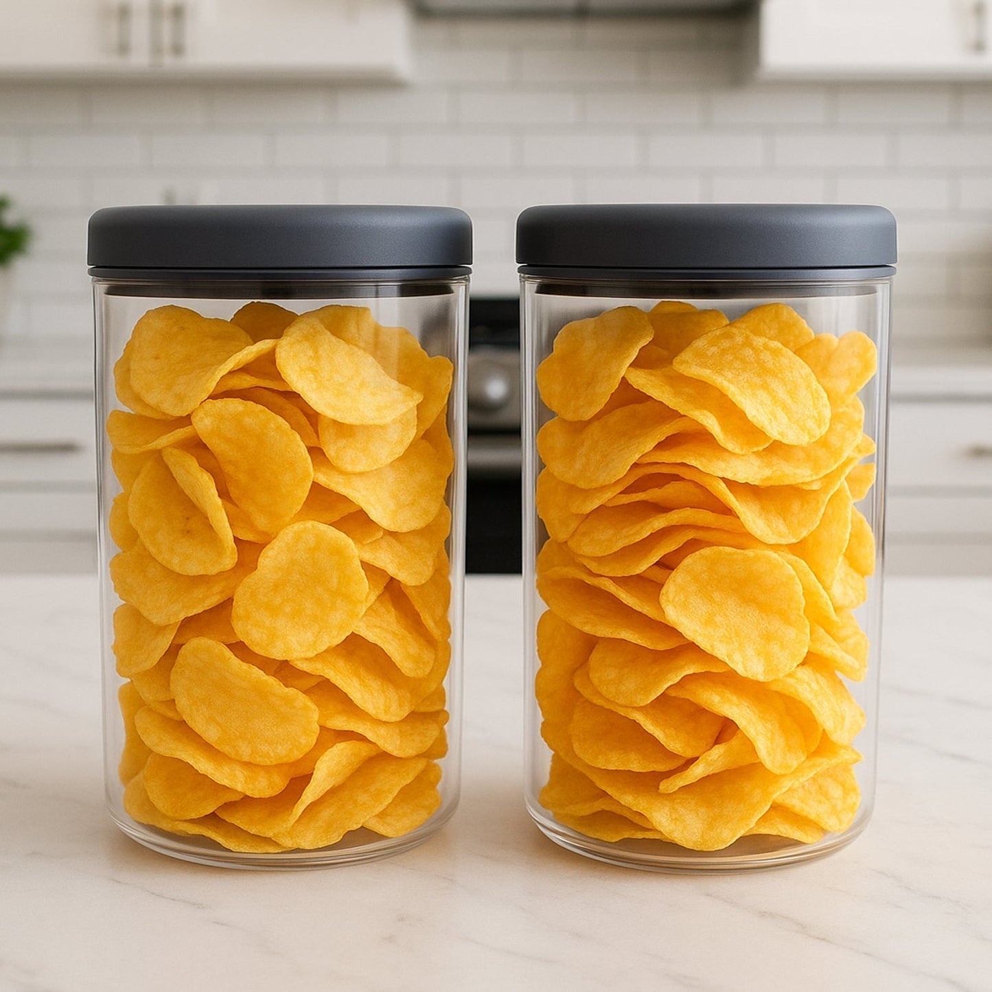 Supermom Airtight Kitchen Storage Containers â€“ (2 Pc Set / 1500 ml)