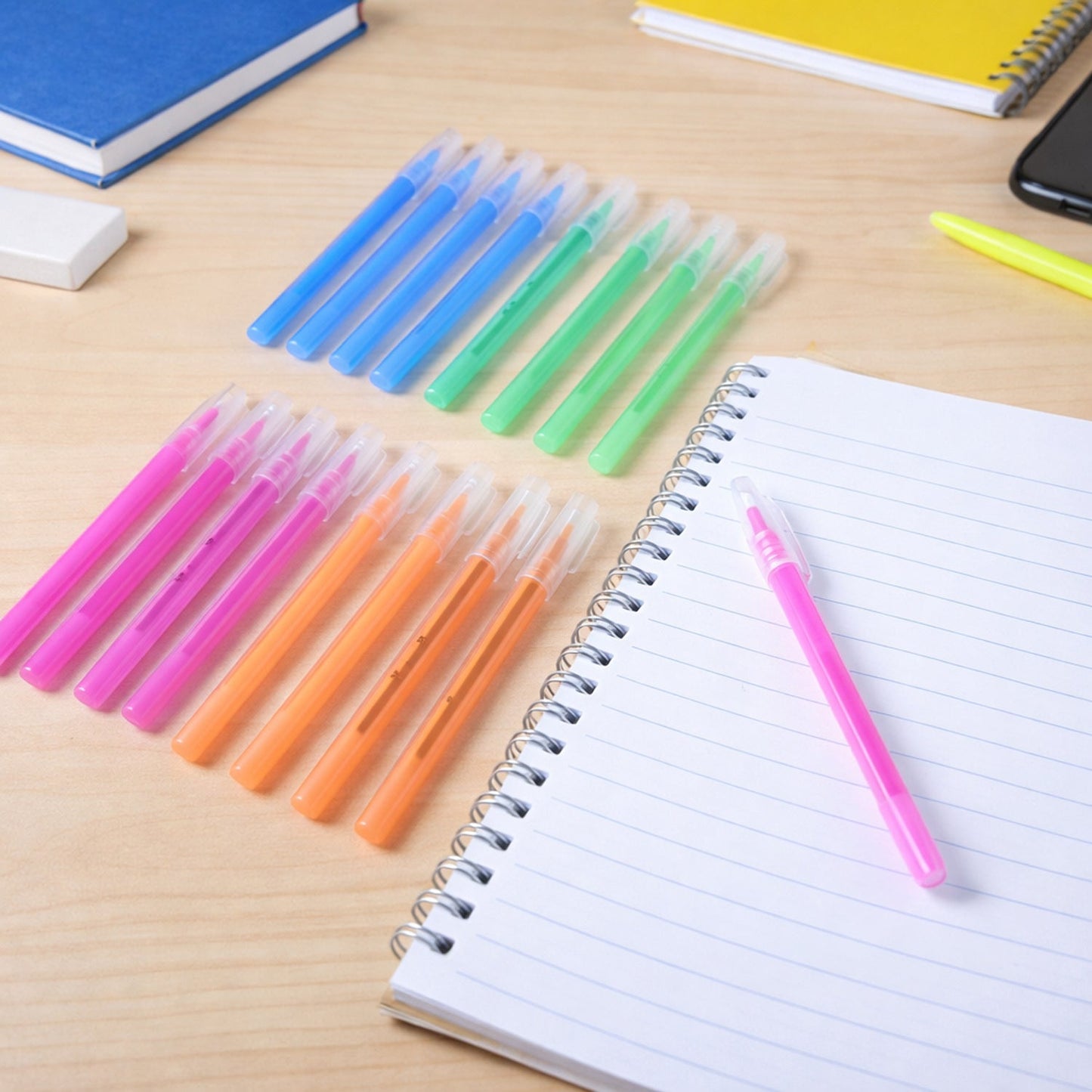 Colorful Pen Set for School, Office & Smooth Daily Writing (20 Pc)