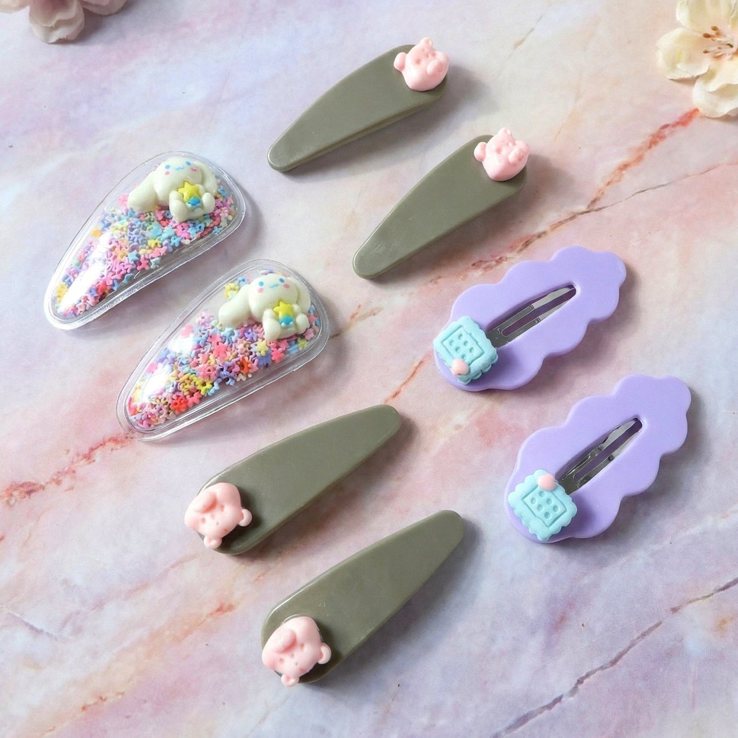 Mix Stylish Hair Accessories Kit (1 Set)