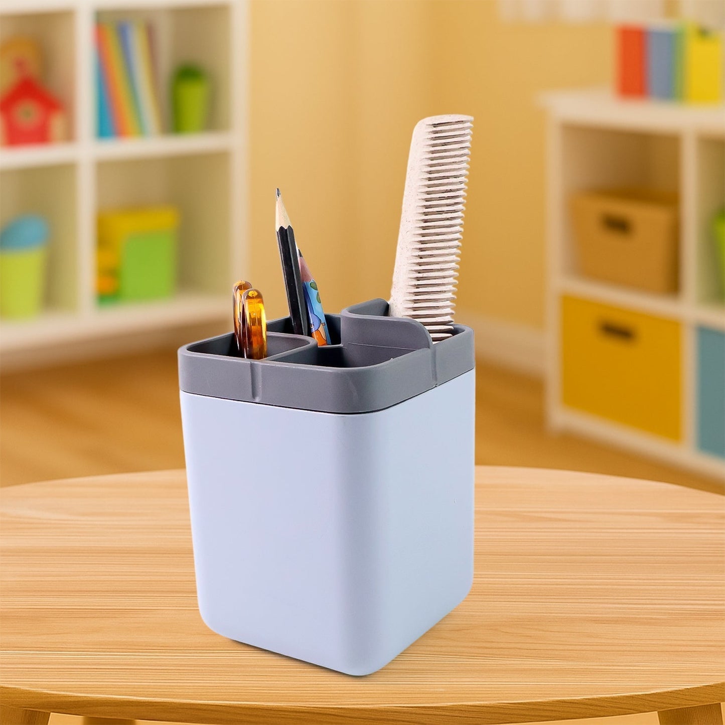 Supermom Multi-Compartment Desk Organizer Utility Holder (1 Pc)